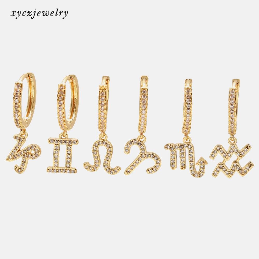 Brinco Argolinha Zodíaco XYE103447