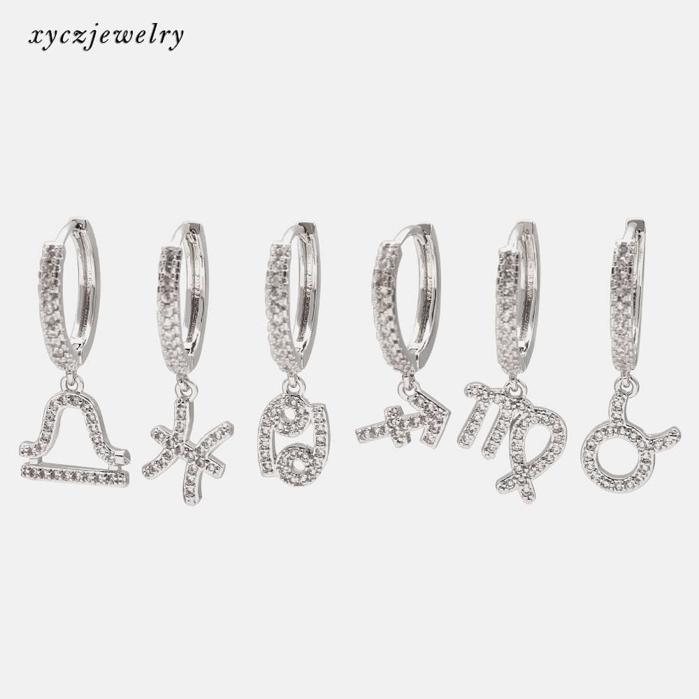 Brinco Argolinha Zodíaco XYE103447