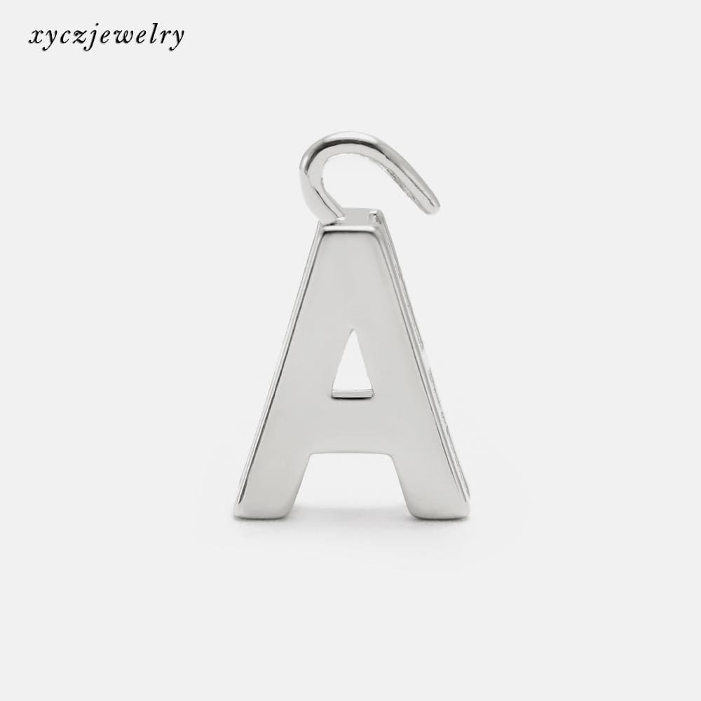 DIY Pingente letra inicial XYPJ100460 VENDIDO SEPARADAMENTE