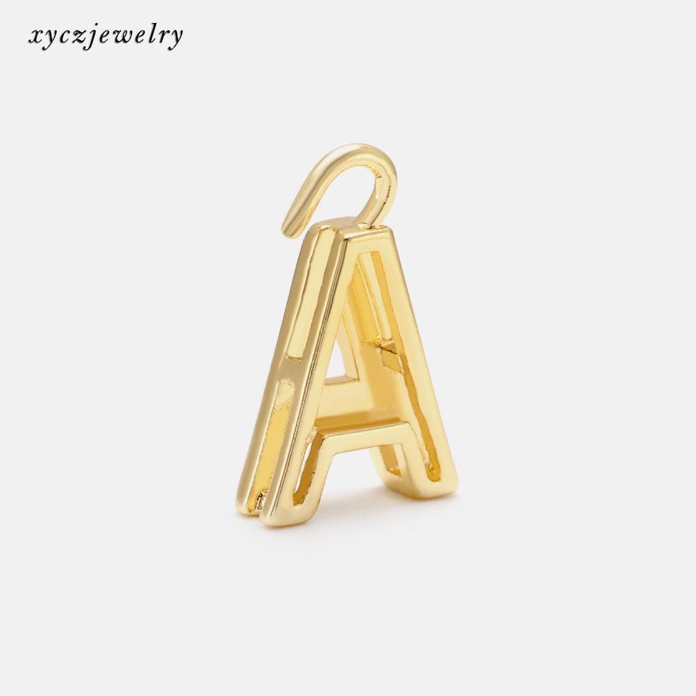 DIY Pingente letra inicial XYPJ100460 VENDIDO SEPARADAMENTE