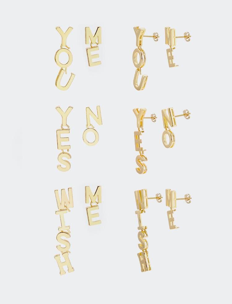 DIY Pingente letra inicial XYPJ100460 VENDIDO SEPARADAMENTE