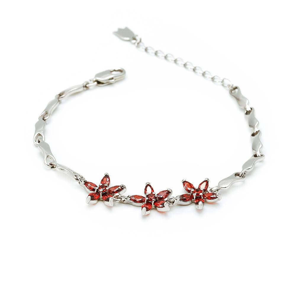 Pulseira Flor Triplo Luxo SL06 手链