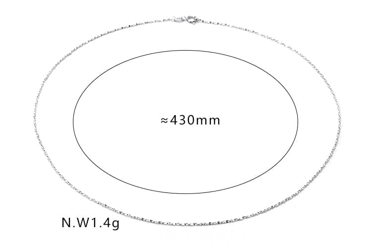 Colares correntes diversos XYTL888 chain