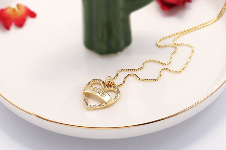 Colar Coração "baby" XYS100885 - SY1914 VENDIDO SEPARADAMENTE