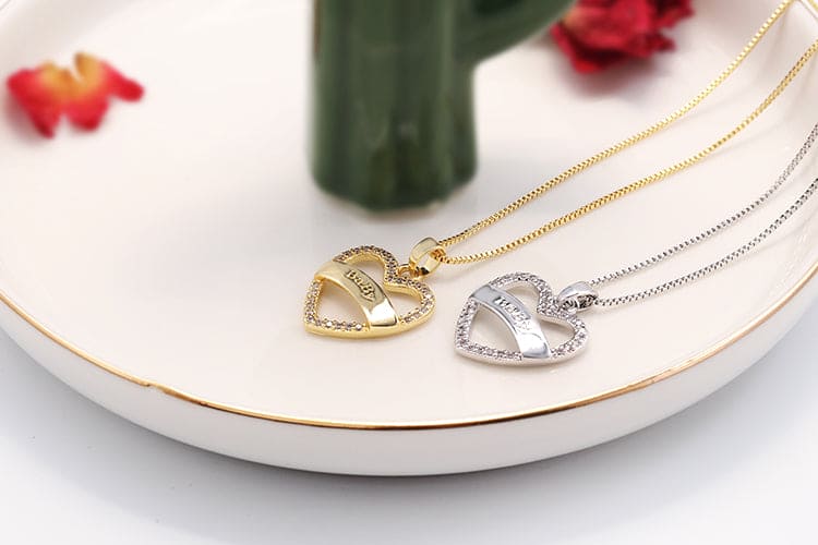 Colar Coração "baby" XYS100885 - SY1914 VENDIDO SEPARADAMENTE