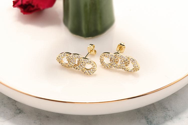 DESC - Brinco Aros Entrelaçados XYE103152