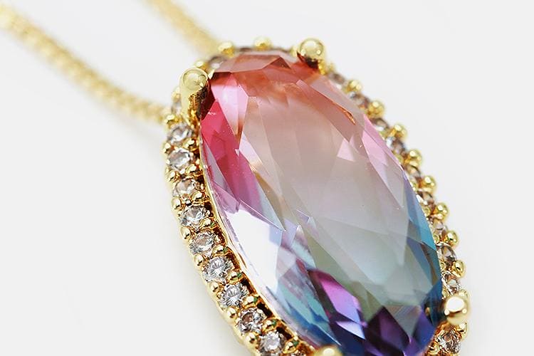 Colar espelho royal XYP100865 吊坠+链条