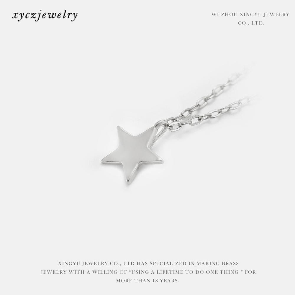 Pingente de Estrela Liso XYP101297 配件 VENDIDO SEPARADAMENTE