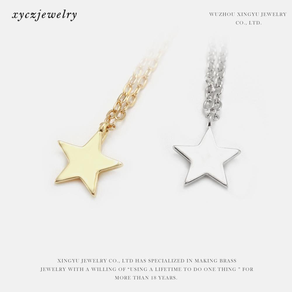 Pingente de Estrela Liso XYP101297 配件 VENDIDO SEPARADAMENTE
