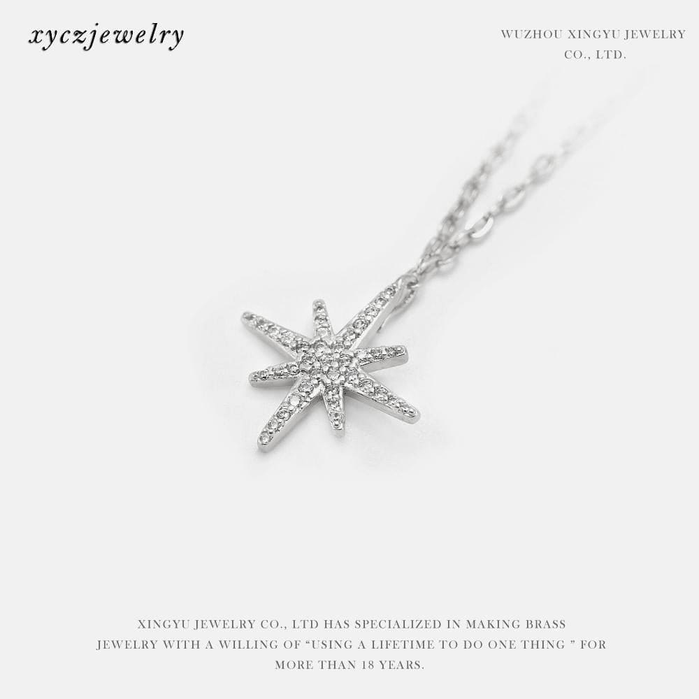 DIY Pingente Estrela 8 pontas XYE103105