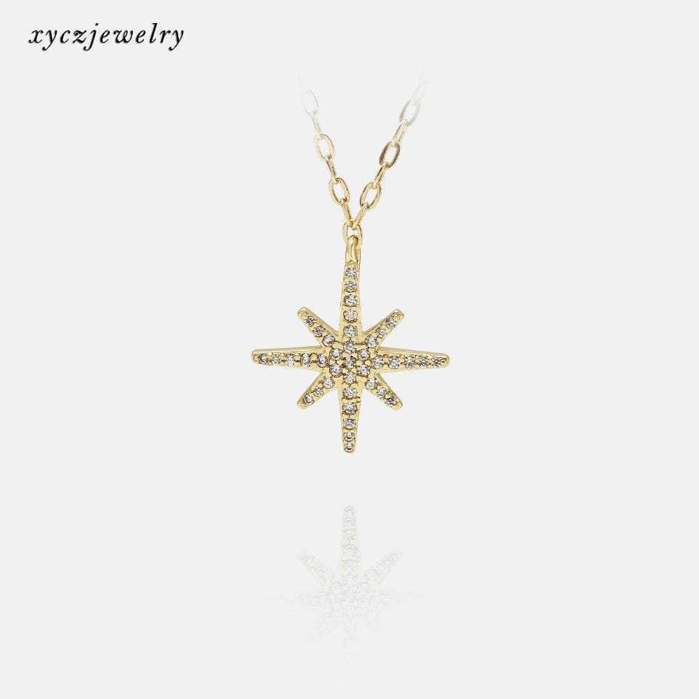 DIY Pingente Estrela 8 pontas XYE103105
