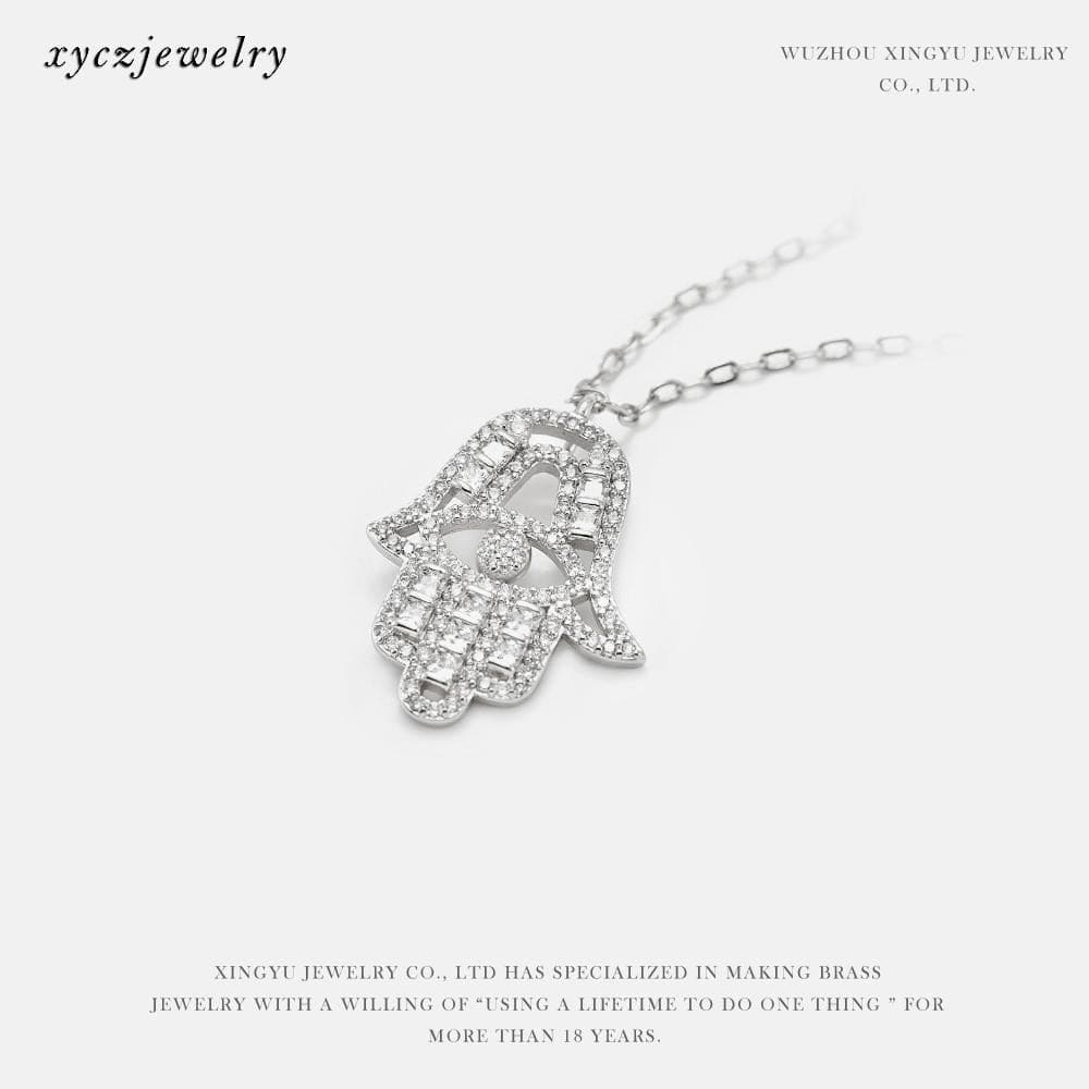 DESC - DIY Pingente Mão de Hamsá XYN100564 - SY2004 配件 VENDIDO SEPARADAMENTE