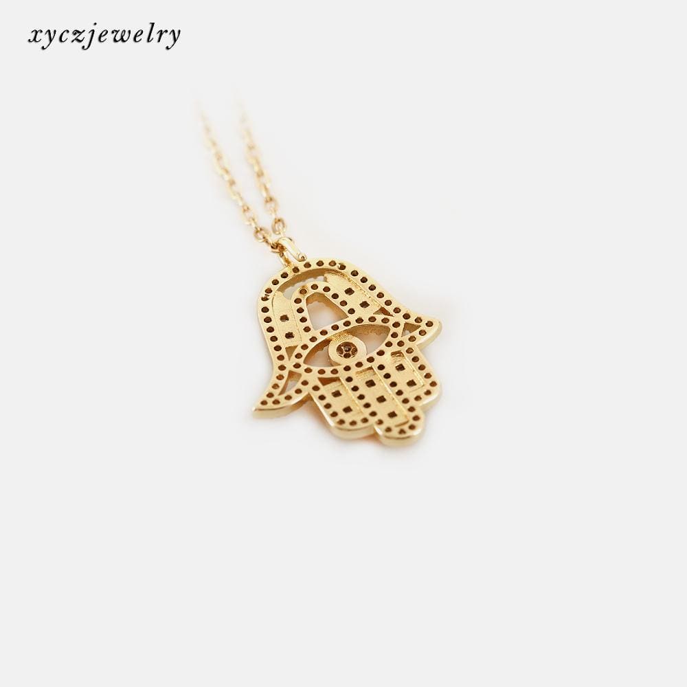 DESC - DIY Pingente Mão de Hamsá XYN100564 - SY2004 配件 VENDIDO SEPARADAMENTE