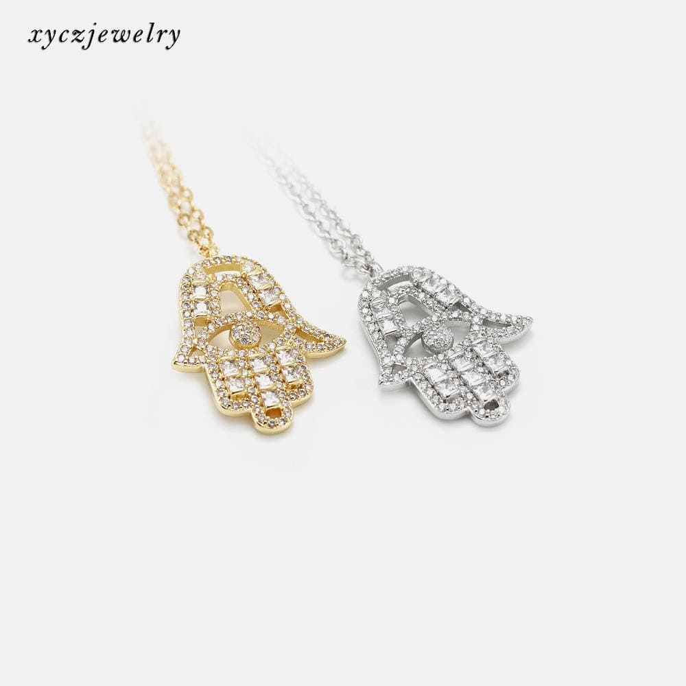 DESC - DIY Pingente Mão de Hamsá XYN100564 - SY2004 配件 VENDIDO SEPARADAMENTE