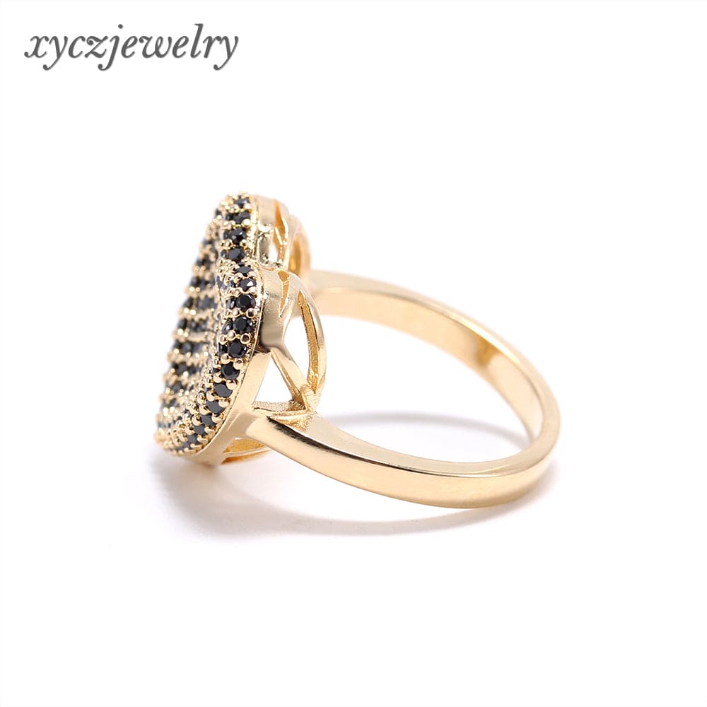 Anel Coração Côncavo XYS100426