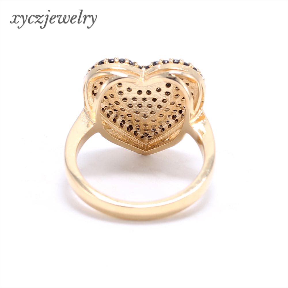 Anel Coração Côncavo XYS100426