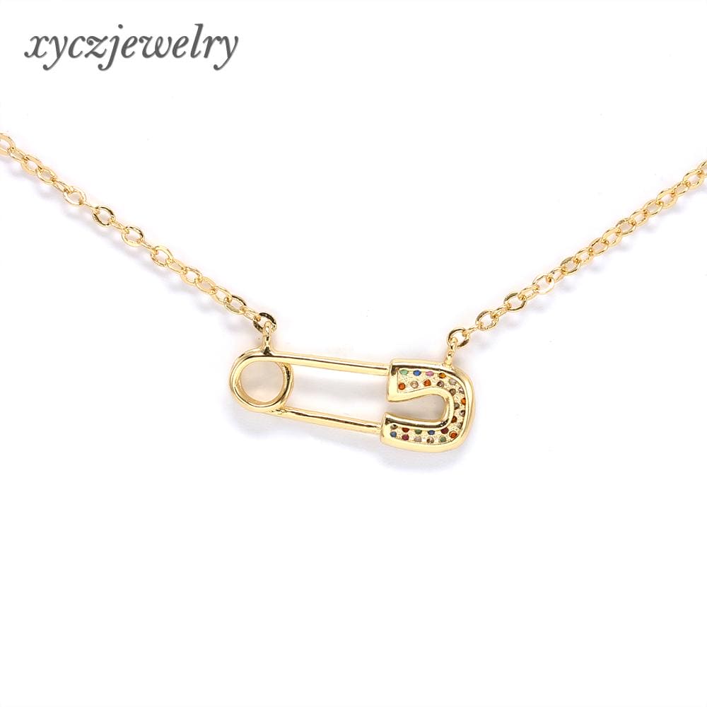 Colar Alfinete XYP101459 吊坠+链条