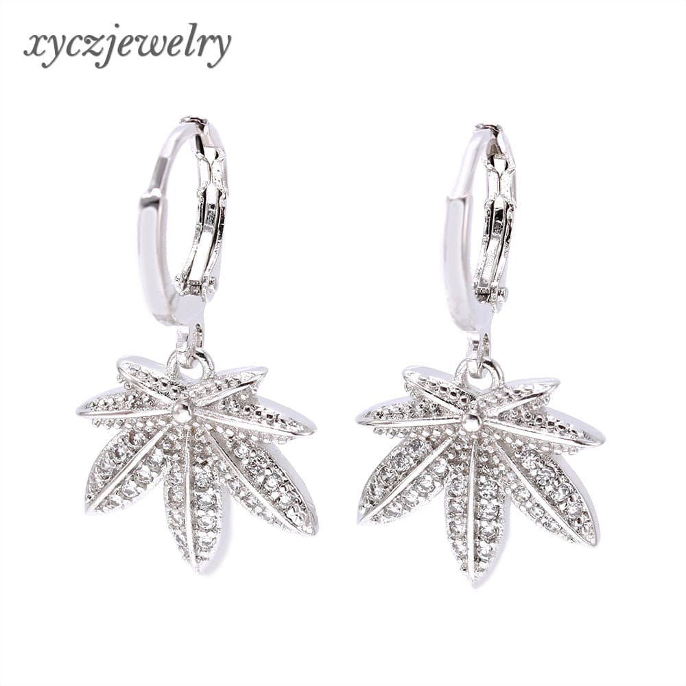 Brinco Folha Palmeira XYE103127 earring