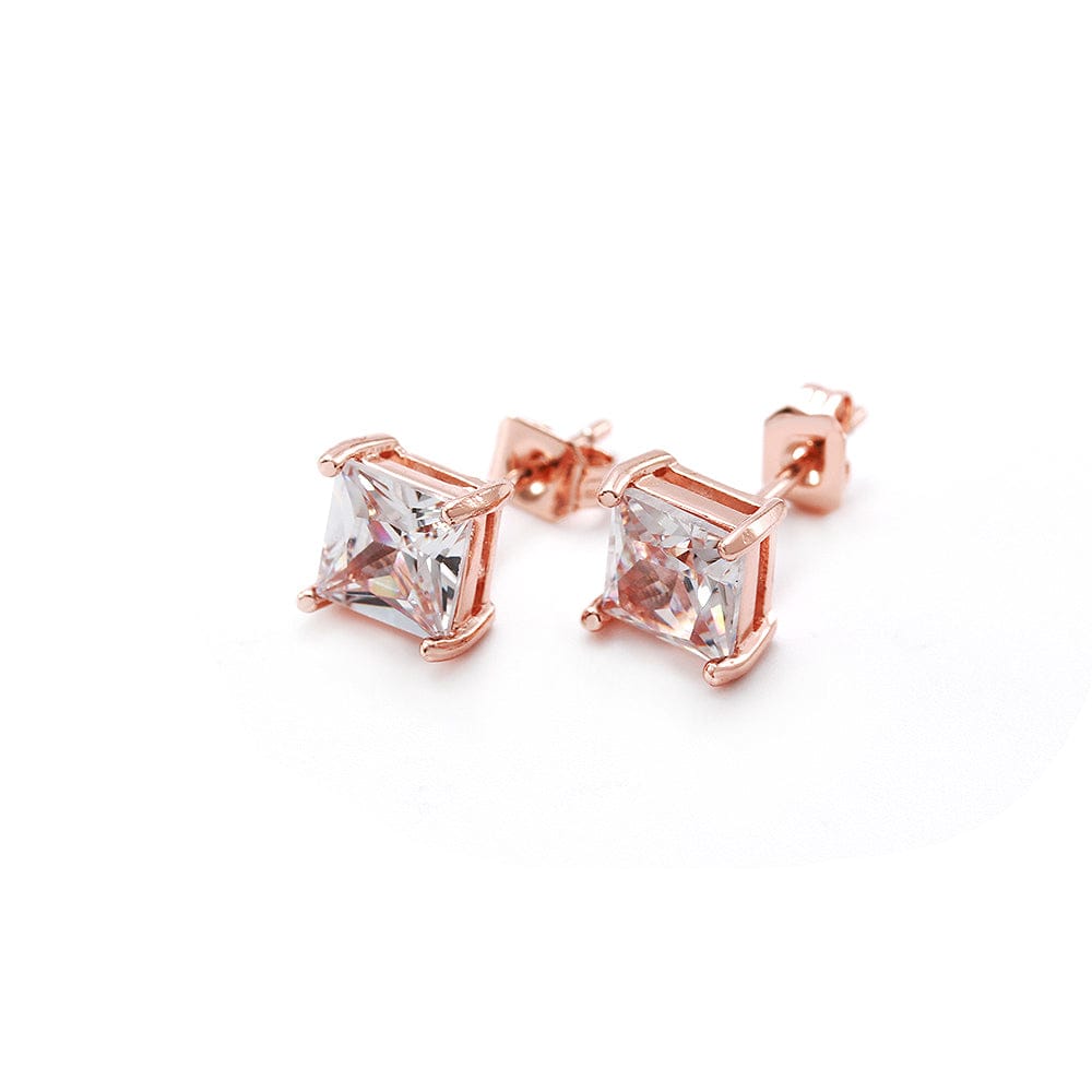 Brinco-Ponto de Luz Quadrado XYE101310 earring 4*4