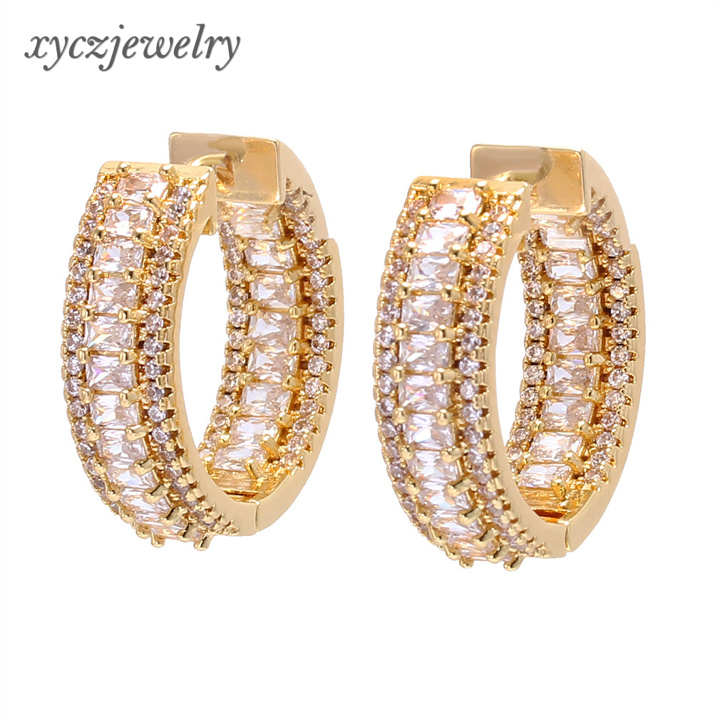 Argolinha de aro cravejado no atacado