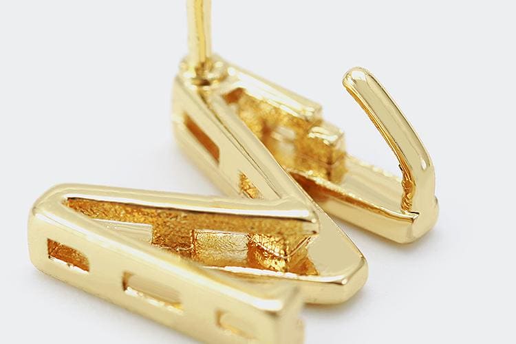 Brinco Iniciais A a Z liso XYEJ100464 VENDIDO SEPARADAMENTE