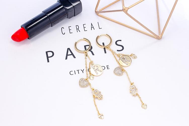 Brinco Argolinha Cascata Rica XYS100619