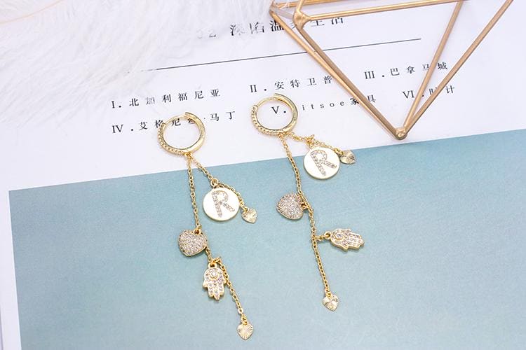 Brinco Argolinha Cascata Rica XYS100619