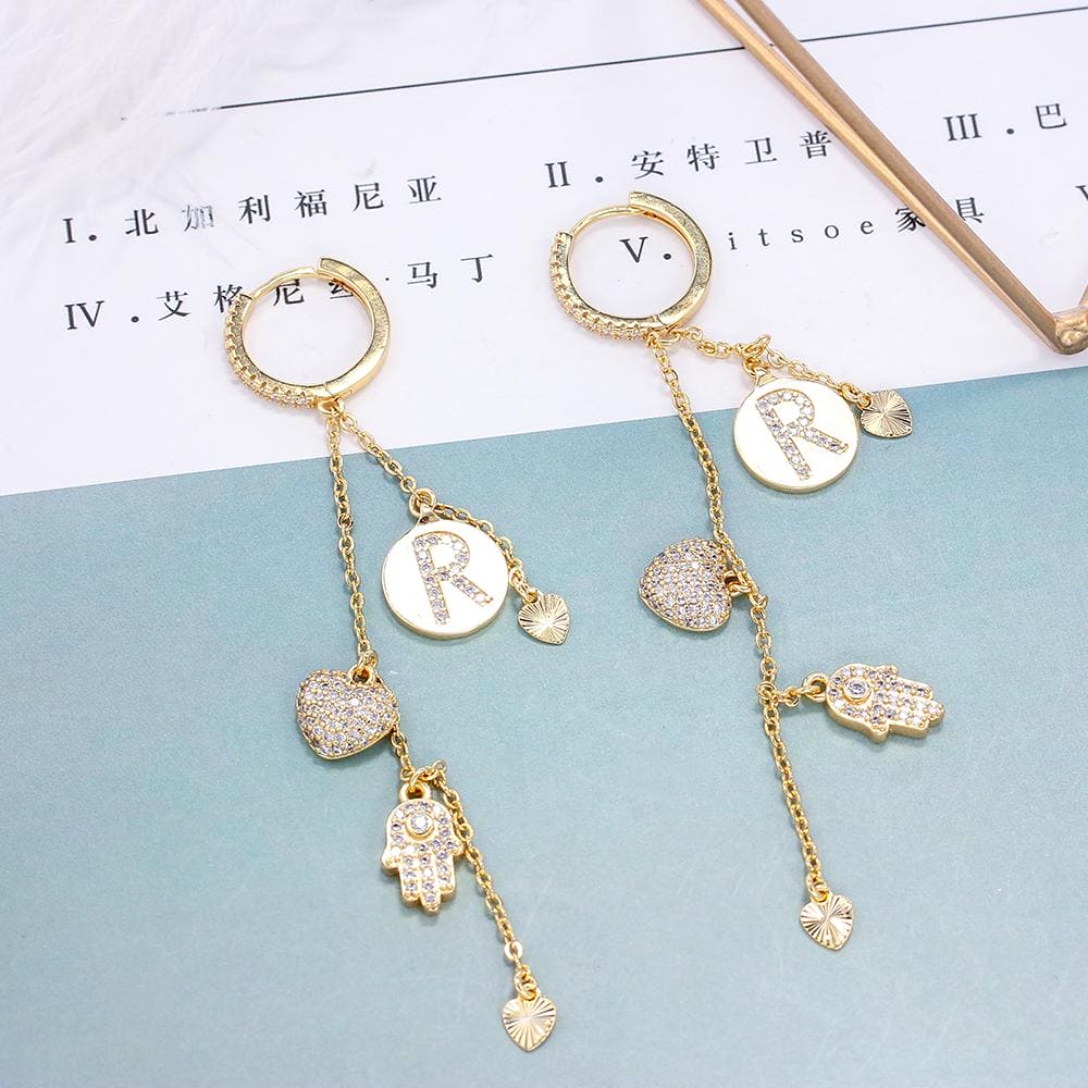 Brinco Argolinha Cascata Rica XYS100619