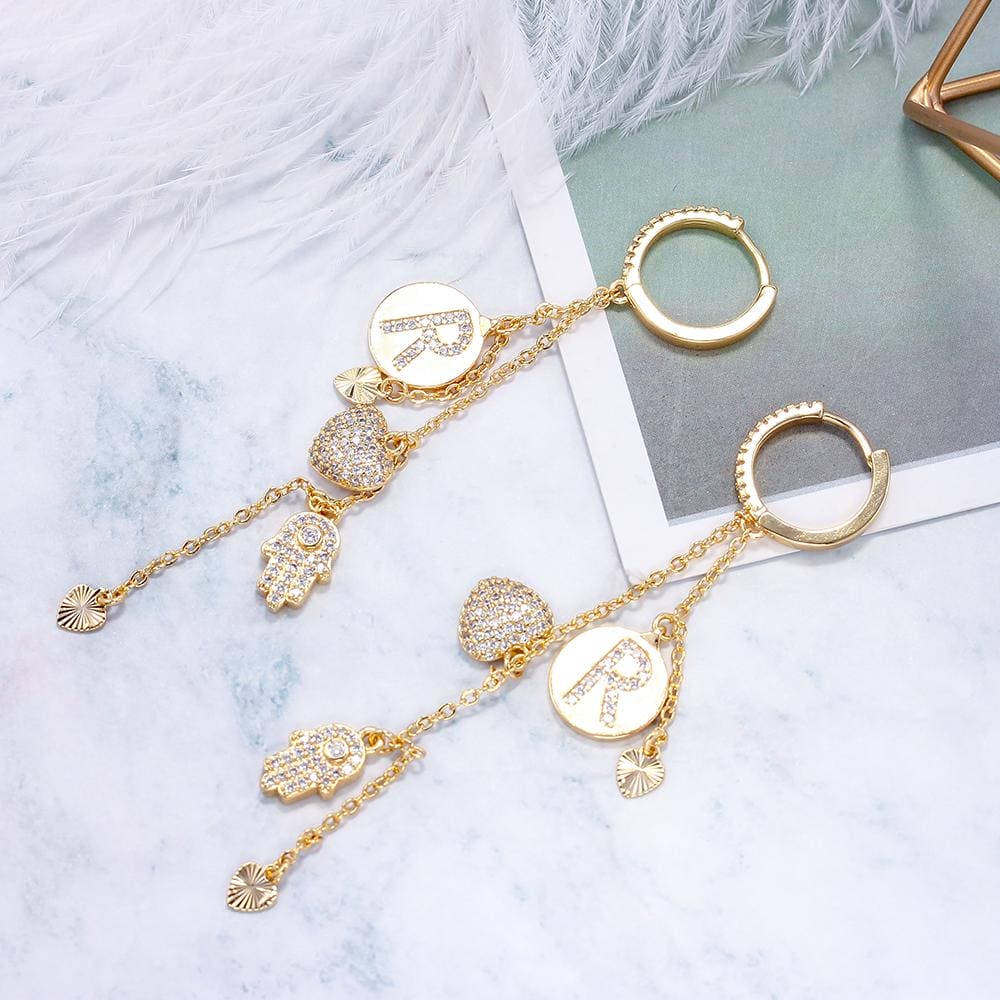 Brinco Argolinha Cascata Rica XYS100619