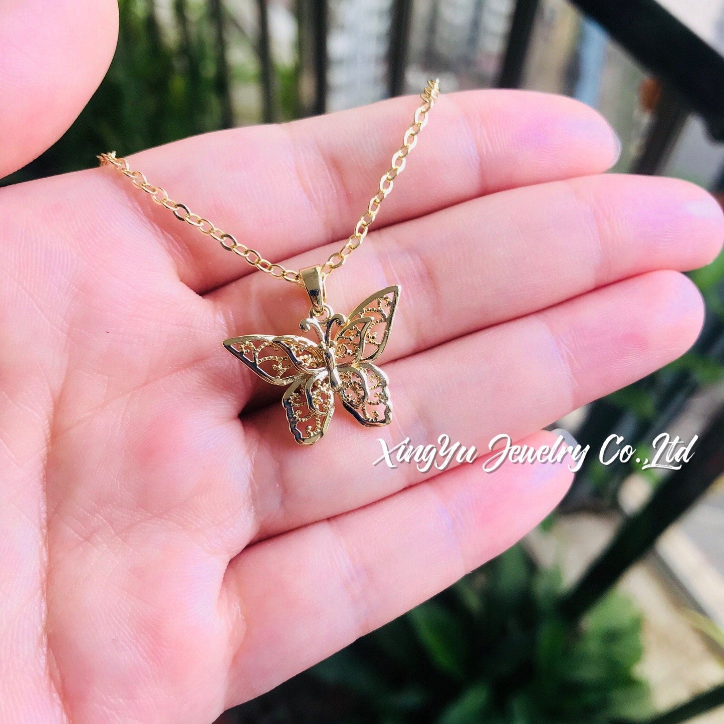 +DIY Pingente de borboleta 3D XYP101372