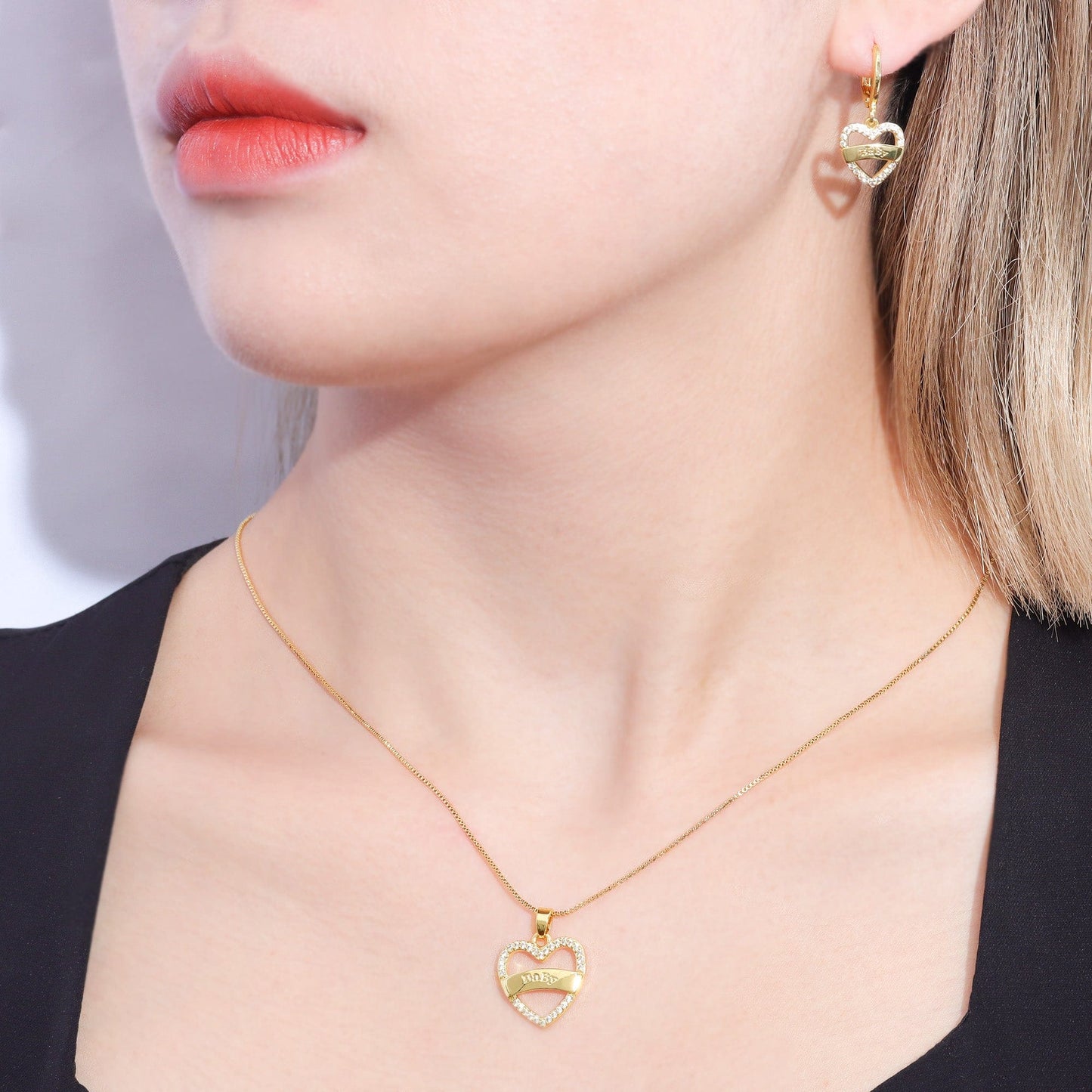 Colar Coração "baby" XYS100885 - SY1914 VENDIDO SEPARADAMENTE