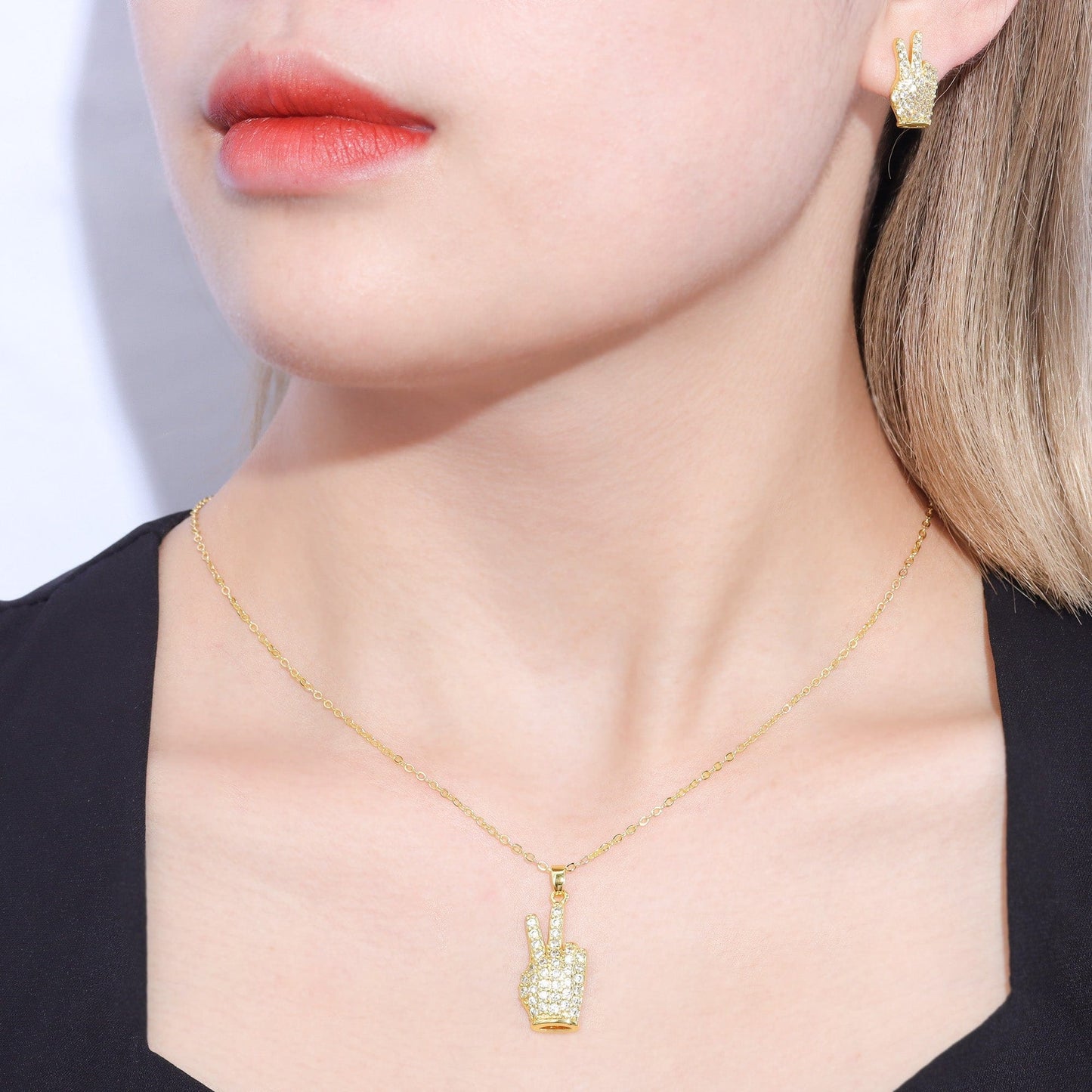 DESC-Colar Luva MJ XYS100989 VENDIDO SEPARADAMENTE