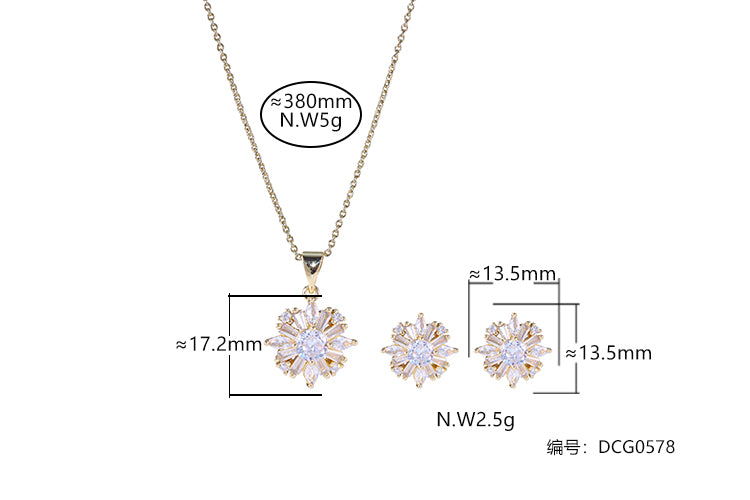 Conjunto Flores Encantadas DCG0578