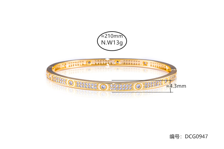 Bracelete Inspiracao cravejado DCG0947