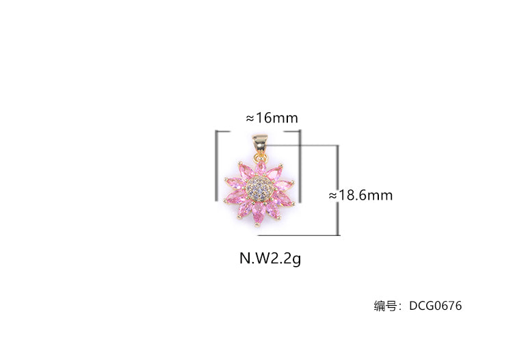 Pingente Floco de neve DCG0676