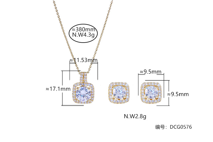 Conjunto Brilho Unico DCG0576