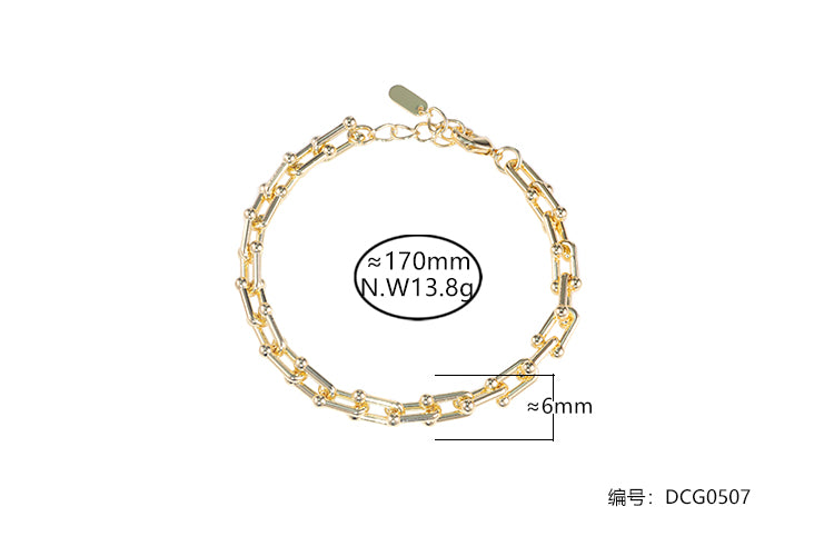 Pulseira Elos Inspiracao Tiffany DCG0507
