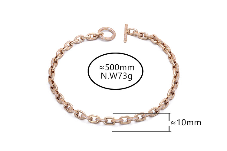 Colar Elos Luxo Perfeito XYN101717