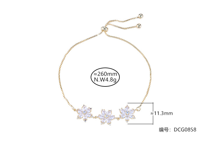 Pulseira Elementos Florais DCG0858