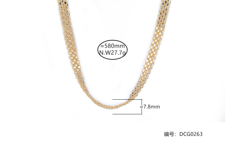 Colar Tank Chain  DCG0263
