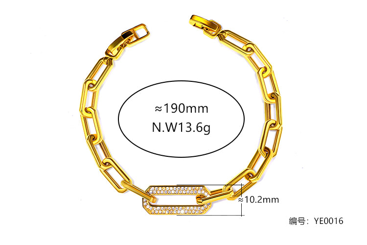 Pulseira Inspiracao Luxo YE0016
