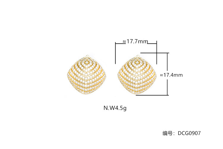 Brincos puro Luxo DCG0907