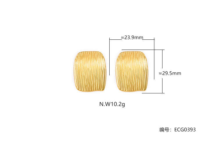 Brincos Textura Unica ECG0393