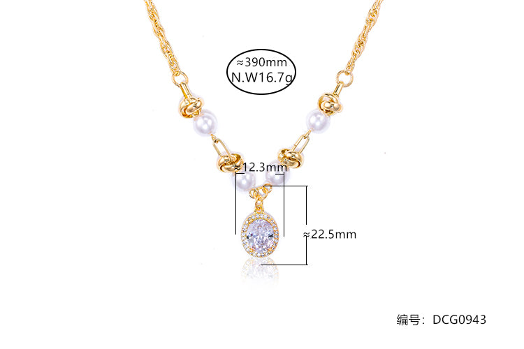 Colar Elegancia DCG0943