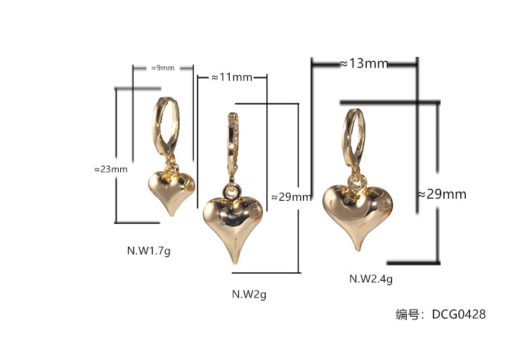 Trio brincos Encanto DCG0428