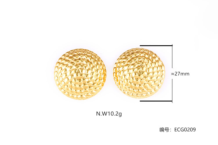 Brincos Planos Organicos ECG0209