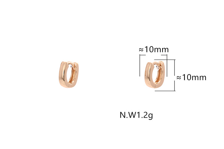 Trio argolas Quadradas XYS101924