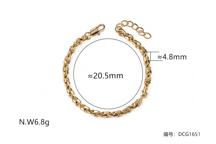 Pulseira Elo Cadeado DCG1651