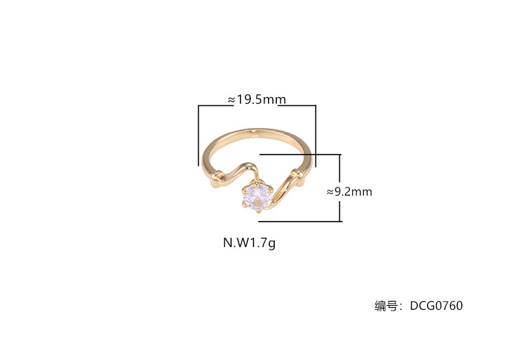 Anel soltario movimento e leveza DCG0760