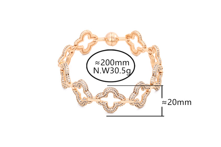 Pulseira Trevo Inspiracao DCG0235